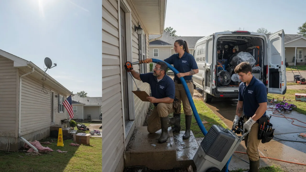 Ceiling Water Damage Restoration in Lovelady, TX near me