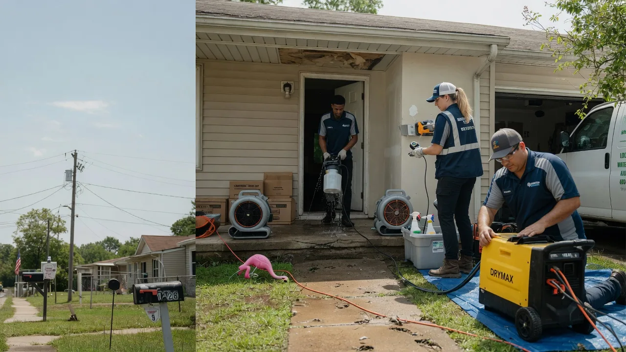 Storm Damage Water Removal in Lovelady, TX near me